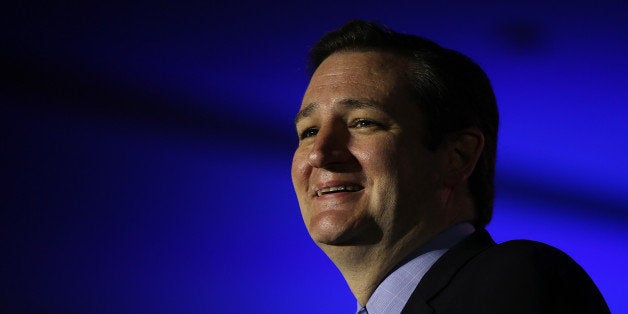 NEW ORLEANS, LA - MAY 31: U.S. Senator Ted Cruz (R-TX) speaks during the final day of the 2014 Republican Leadership Conference on May 31, 2014 in New Orleans, Louisiana. Leaders of the Republican Party spoke at the 2014 Republican Leadership Conference which hosted 1,500 delegates from across the country. (Photo by Justin Sullivan/Getty Images)