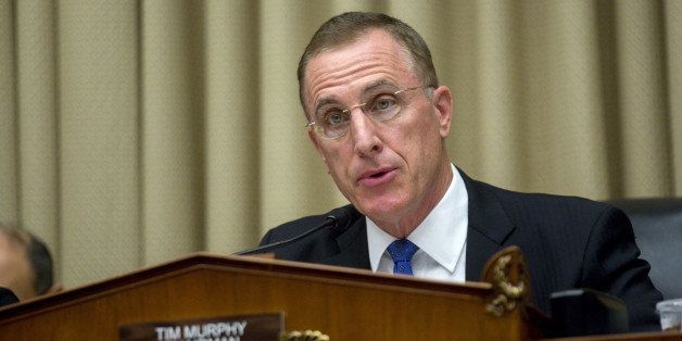 Representative Tim Murphy, a Republican from Pennsylvania, makes an opening statement as he chairs a House Energy and Commerce Committee subcommittee hearing on the U.S. public health response to the Ebola outbreak in Washington, D.C., U.S., on Thursday, Oct. 16, 2014. Hospitals in the U.S. caring for Ebola victims need to appoint a full-time individual who is responsible for overseeing infection control, the director of the Centers for Disease Control and Prevention said today. Photographer: Andrew Harrer/Bloomberg via Getty Images 