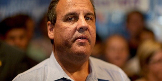 VERO BEACH, FL - OCTOBER 16: New Jersey Governor Chris Christie campaigns with Florida Governor Rick Scott as they make a campaign stop at a Vero Beach Field Office on October 16, 2014 in Vero Beach, Florida. Republican Governor Rick Scott is in a race against former Florida Governor Charlie Crist in the November 4, 2014 election. (Photo by Joe Raedle/Getty Images)