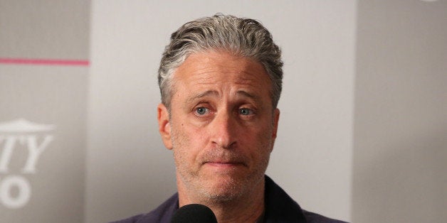 TORONTO, ON - SEPTEMBER 08: Director/Writer/Producer Jon Stewart attends the Variety Studio presented by Moroccanoil at Holt Renfrew during the 2014 Toronto International Film Festival on September 8, 2014 in Toronto, Canada. (Photo by Jonathan Leibson/Getty Images for Variety)