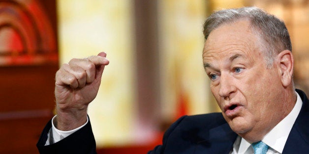 TODAY -- Pictured: Bill O'Reilly appears on NBC News' 'Today' show -- (Photo by: Peter Kramer/NBC/NBC NewsWire via Getty Imag