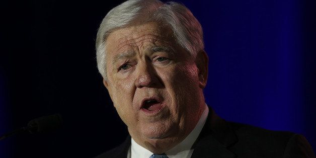 NEW ORLEANS, LA - MAY 30: Former Mississippi Gov. Haley Barbour speaks during day two of the 2014 Republican Leadership Conference on May 30, 2014 in New Orleans, Louisiana. Members of the Republican Party are scheduled to speak at the 2014 Republican Leadership Conference, which hosts 1,500 delegates from across the country through May 31st. (Photo by Justin Sullivan/Getty Images)