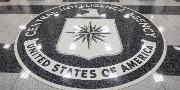 UNITED STATES - SEPTEMBER 18: The seal of the Central Intelligence Agency is displayed in the foyer of the original headquarters building in Langley, Virginia, U.S., on Friday, Sept. 18, 2009. CIA Director Leon Panetta said this week he never contemplated resigning over a newly begun Justice Department inquiry into tactics used during interrogations of terrorist suspects. (Photo by Andrew Harrer/Bloomberg via Getty Images)