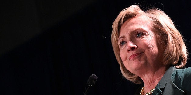 NEW ORLEANS, LA - NOVEMBER 01: Former U.S. Secretary of State Hillary Clinton campaigns for U.S. Sen. Mary Landrieu (D-LA) during the 'Women with Mary Geaux Vote' event at the Sugar Mill on November 1, 2014 in New Orleans, Louisiana. Landrieu is faced off against two Republicans for the senate seat, Rep. Bill Cassidy and retired Air Force Colonel Rob Maness. (Photo by Stacy Revere/Getty Images)