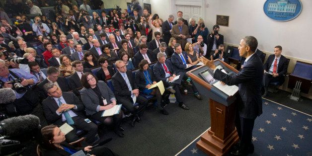 President Barack Obama speaks during a news conference in the Brady Press Briefing Room of the White House in Washington, Friday, Dec. 19, 2014. The president claimed an array of successes in 2014, citing lower unemployment, a rising number of Americans covered by health insurance, and an historic diplomatic opening with Cuba. He also touts his own executive action and a Chinese agreement to combat global warming. (AP Photo/Pablo Martinez Monsivais )