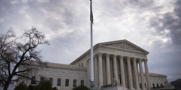 A general view of the US Supreme Court in Washington, DC, December 30, 2014. AFP PHOTO/JIM WATSON (Photo credit