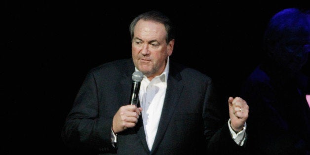 NASHVILLE, TN - NOVEMBER 22: Mike Huckabee hosts Playin' Possum! The Final No Show Tribute To George Jones - Show at Bridges