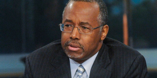 MEET THE PRESS -- Pictured: (l-r) Dr. Ben Carson, Emeritus of Neurosurgery at John's Hopkins, appears on 'Meet the Press' in