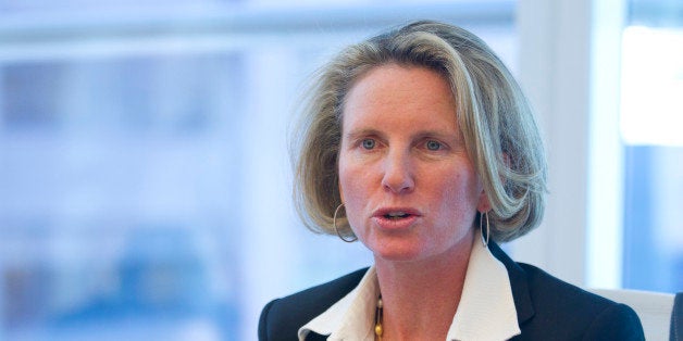 Isobel Coleman, senior fellow on the Council on Foreign Relations, speaks during a Bloomberg Television interview in New York