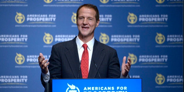 Americans for Prosperity Foundation President Tim Phillips addresses attendees of the Defending the American Dream Summit in