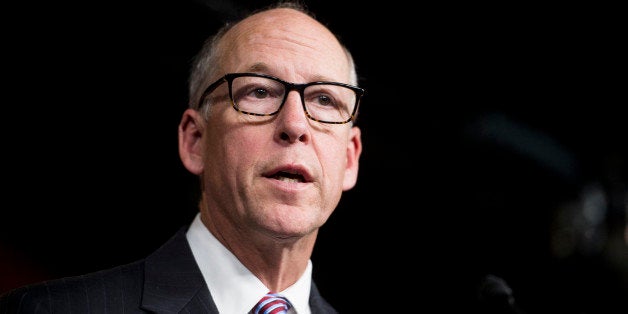 UNITED STATES - NOVEMBER 13: Rep. Greg Walden, R-Ore., participates in the press conference announcing House GOP leadership for upcoming session of Congress on Thursday, Nov. 13, 2014. (Photo By Bill Clark/CQ Roll Call)