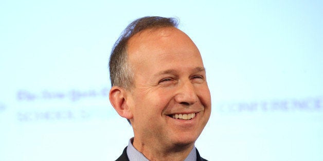 NEW YORK, NY - SEPTEMBER 17: Delaware Governor Jack Markell speaks during the Bridging the Knowledge Gap conversation sponsored by Bank of America at the New York Times Schools For Tomorrow Conference at the TimesCenter on September 17, 2013 in New York, United States. (Photo by Neilson Barnard/Getty Images for The New York Times)