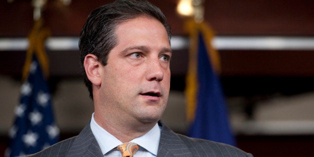 UNITED STATES â OCTOBER 4: Rep. Tim Ryan, D-Ohio, speaks during the news conference to discuss calls for the U.S. to crack down on China's manipulation of its currency on Tuesday, Oct. 4, 2011. (Photo By Bill Clark/CQ Roll Call)