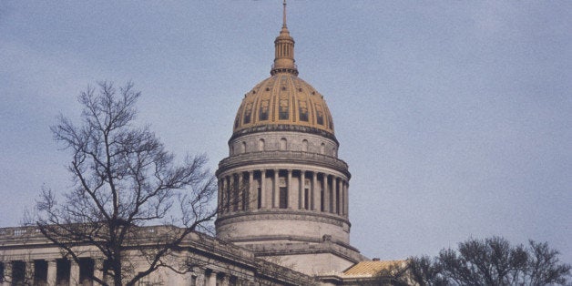 the West Virginia State Capitol in Charleston, West Virginia, USA, circa 1960. (Photo by Archive Photos/Getty Images)