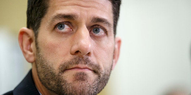 Within hours of the new Congress being gaveled into session, House Ways and Means Committee Chairman Paul Ryan, R-Wis., goes before the House Rules Committee as Republicans move forward with plans to advance legislation approving the embattled Keystone XL oil pipeline, Wednesday, Jan. 7, 2015, on Capitol Hill in Washington. (AP Photo/J. Scott Applewhite)