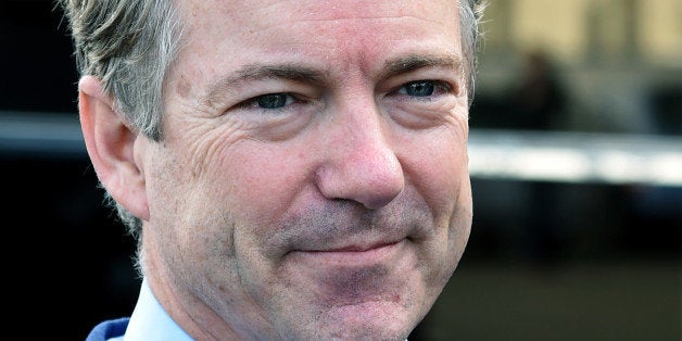 LAS VEGAS, NV - JANUARY 16: U.S. Sen. Rand Paul (R-KY) poses for a photo outside the Peppermill Restaurant & Fireside Lounge on January 16, 2015 in Las Vegas, Nevada. Paul is heavily speculated to enter the presidential race next year. (Photo by Ethan Miller/Getty Images)