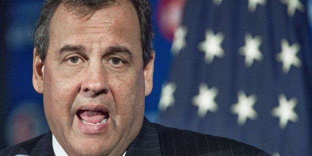 New Jersey Governor Chris Christie addresses the Annual Legal Reform Awards Luncheon October 21, 2014 at the US Chamber of Commerce in Washington. AFP PHOTO/Paul J. Richards (Photo credit should read PAUL J. RICHARDS/AFP/Getty Images)