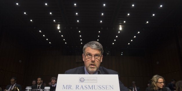 Nicholas Rasmussen, Director of the National Counterterrorism Center, testifies during a US Senate Select Committee on Intelligence hearing on Capitol Hill in Washington, DC, February 12, 2015. AFP PHOTO / SAUL LOEB (Photo credit should read SAUL LOEB/AFP/Getty Images)