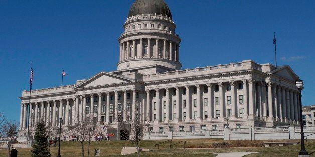 Utah state capitol building, Salt Lake City, Utah. (Photo By: Education Images/UIG via Getty Images)