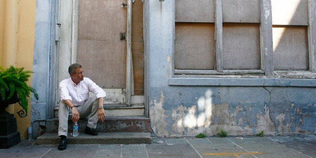 NBC NIGHTLY NEWS WITH BRIAN WILLIAMS -- Pictured: Brian Williams -- NBC News' Brian Williams revisits New Orleans on the occasion of the 5th anniversary of the devastating hurricane (Photo by Brian Lawdermilk/NBC/NBCU Photo Bank via Getty Images)