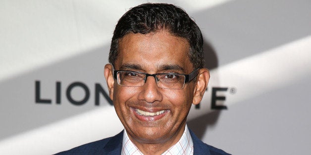 LOS ANGELES, CA - JUNE 30: Filmmaker Dinesh D'Souza attends the premiere of Lionsgate Films' 'America' at Regal Cinemas L.A. Live on June 30, 2014 in Los Angeles, California. (Photo by Imeh Akpanudosen/Getty Images)