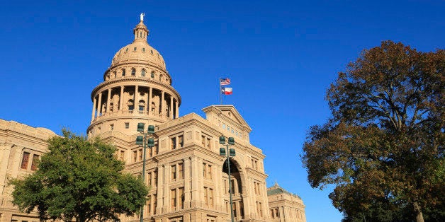 Tesax state capitol building in Austin