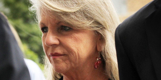 RICHMOND, VA - SEPTEMBER 03: Maureen McDonnell, wife of former Virginia Governor Robert McDonnell, arrives at her corruption trial at U.S. District Court for the Eastern District of Virginia September 3, 2014, in Richmond, Virginia. The former governor and his wife are on trial for accepting gifts, vacations and loans from a Virginia businessman in exchange for helping his company. The jury will begin the second day of deliberations today. (Photo by Alex Wong/Getty Images)