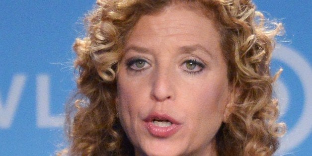 DNC Chair Rep. Debbie Wasserman Schultz, D-FL, speaks at the Democratic National Committee's Womens Leadership Forum Issues C