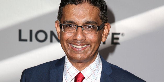 LOS ANGELES, CA - JUNE 30: Filmmaker Dinesh D'Souza attends the premiere of Lionsgate Films' 'America' at Regal Cinemas L.A. Live on June 30, 2014 in Los Angeles, California. (Photo by Imeh Akpanudosen/Getty Images)