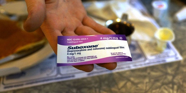 BURLINGTON, VT - FEBRUARY 05: Tyler, 22, who recently got out of a rehab program for heroin addiction, shows his prescription
