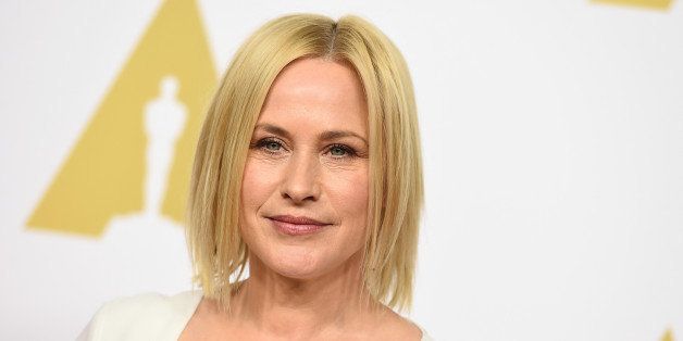 Patricia Arquette arrives at the 87th Academy Awards nominees luncheon at the Beverly Hilton Hotel on Monday, Feb. 2, 2015, in Beverly Hills, Calif. (Photo by Jordan Strauss/Invision/AP)