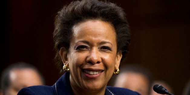 UNITED STATES - JANUARY 28: U.S. Attorney General nominee Loretta Lynch testifies during her confirmation hearing in the Senate Judiciary Committee on Wednesday, Jan. 28, 2015. (Photo By Bill Clark/CQ Roll Call)