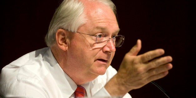 U.S. Representative Randy Neugebauer, a Republican from Texas, speaks at a House Financial Services subcommittee field hearing on mortgage markets in New York, U.S., on Wednesday, Sept. 7, 2011. The hearing was titled 'Facilitating Continued Investor Demand in the U.S. Mortgage Market Without a Government Guarantee.' Photographer: Scott Eells/Bloomberg via Getty Images