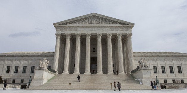 WASHINGTON, USA - FEBRUARY 25: The exterior of the United States Supreme Court in Washington, D.C. on February 25, 2015. (Pho