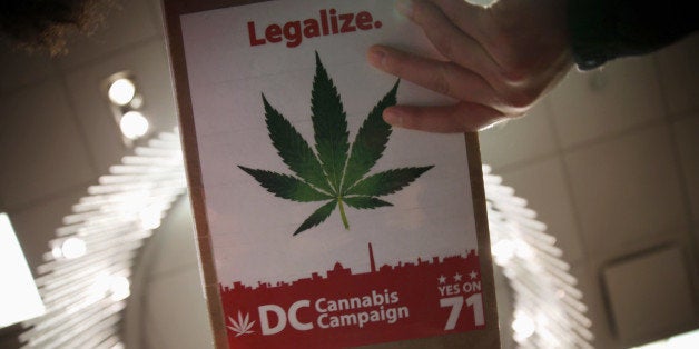 WASHINGTON, DC - FEBRUARY 28: A clipboard with information on a seed exchange event is passed around during a ComfyTree Cannabis Academy conference February 28, 2015 in Washington, DC. Attendees participated in the conference to gain knowledge on how to legally enter and operate in the cannabis industry. (Photo by Alex Wong/Getty Images)