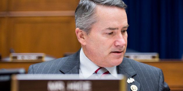 UNITED STATES - FEBRUARY 3: Rep. Jody Hice, R-Ga., participates in the House Oversight and Government Reform Committee hearing on 'Inspectors General: Independence, Access and Authority' on Tuesday, Feb. 3, 2015. (Photo By Bill Clark/CQ Roll Call)