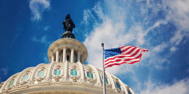 USA, Columbia, Washington DC, Capitol Building