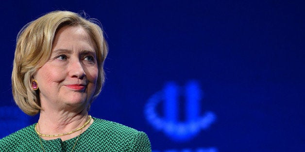 MIAMI, FL - MARCH 07: Former U.S. Secretary of State and U.S. Senator from New York Hillary Rodham Clinton attends Clinton Gl