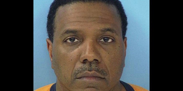 FILE- This June 8, 2012, file photo, provided by the Fayette County Sheriff's Office shows megachurch pastor Creflo Dollar. Dollar denied Sunday, June 10, that he punched and choked his 15-year-old daughter in an argument, telling his congregation the allegations made in a police report are nothing but "exaggeration and sensationalism." Police charged him with misdemeanor counts of simple battery and cruelty to children two days earlier. (AP Photo/Fayette County Sheriff's Office, File)