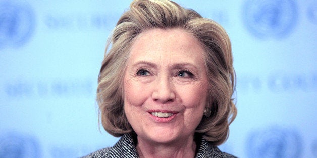 NEW YORK, NY - MARCH 10: Hillary Clinton holds a press conference regarding her UN Woman's Day speech and her email controversy at United Nations on March 10, 2015 in New York City. (Photo by Steve Sands/WireImage)