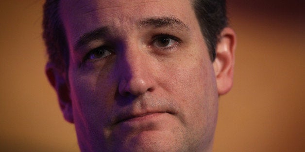 WASHINGTON, DC - MARCH 10: U.S. Sen. Ted Cruz (R-TX) speaks during the 2015 Alfred K. Whitehead Legislative Conference and Presidential Forum March 10, 2015 in Washington, DC. Prospective 2016 presidential candidates from both political parties participated in the presidential forum during the conference which hosted by the International Association of Fire Fighters. (Photo by Alex Wong/Getty Images)