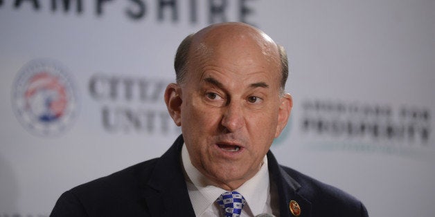 MANCHESTER, NH - APRIL 12: U.S. Representative Louie Gohmert (R-TX) speaks at the Freedom Summit at The Executive Court Banquet Facility April 12, 2014 in Manchester, New Hampshire. The Freedom Summit held its inaugural event where national conservative leaders bring together grassroots activists on the eve of tax day. Photo by Darren McCollester/Getty Images)