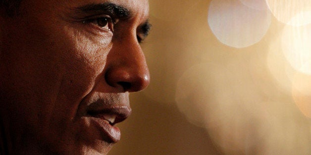 President Barack Obama speaks in the East Room of the White House in Washington, Friday, March 20, 2015, during the second-an