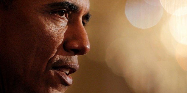 President Barack Obama speaks in the East Room of the White House in Washington, Friday, March 20, 2015, during the second-annual White House Student Film Festival. (AP Photo/Jacquelyn Martin)