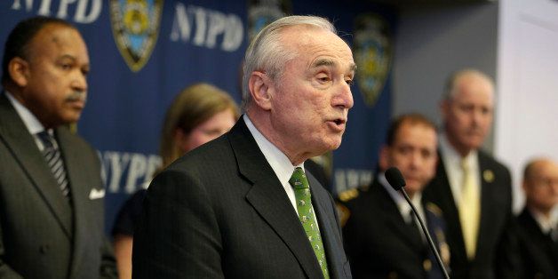 New York City police commissioner Bill Bratton speaks during a news conference at police headquarters in New York, Monday, March 16, 2015. Bratton and New York City Mayor Bill de Blasio were talking about Shotspotter, a new technology that the NYPD is using to detect gunfire throughout New York City. (AP Photo/Seth Wenig)