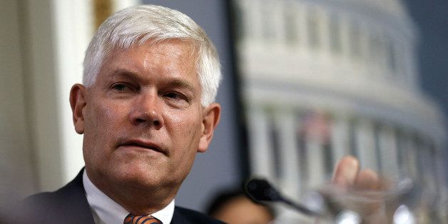 WASHINGTON, DC - JULY 29: House Rules Committee chairman Rep. Pete Sessions listens to debate during a committee meeting July 29, 2014 at the U.S. Capitol in Washington, DC. The committee met to formulate a rule on providing the authority to begin litigation for actions by the President or other executive branch officials inconsistent with their duties under the Constitution of the United States. (Photo by Win McNamee/Getty Images)