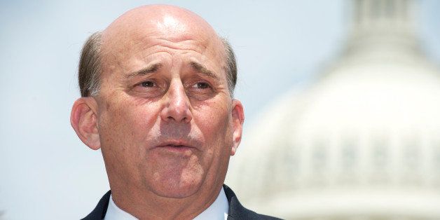 UNITED STATES - JULY 16: Rep. Louie Gohmert, R-Texas, speaks during a news conference at the House Triangle announcing the formation of a Caucus on Egypt, July 16, 2014. (Photo By Tom Williams/CQ Roll Call)