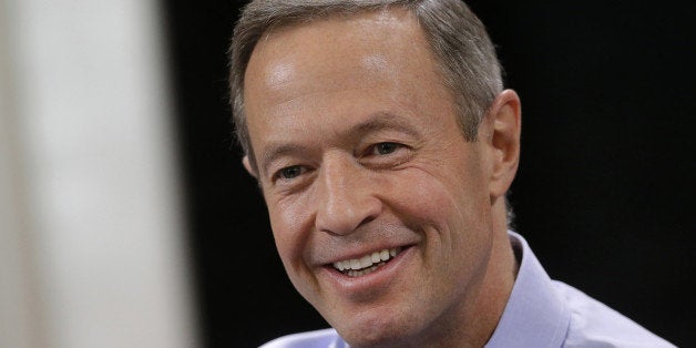 FILE - In this Jan. 16, 2015 photo, Maryland Gov. Martin O'Malley speaks with reporters during a roundtable interview at the Maryland State House in Annapolis, Md. Potential Democratic presidential candidate OâMalley says the country needs new perspectives, and heâs criticizing the prospects of another Clinton and Bush seeking the White House again. (AP Photo/Patrick Semansky, File)