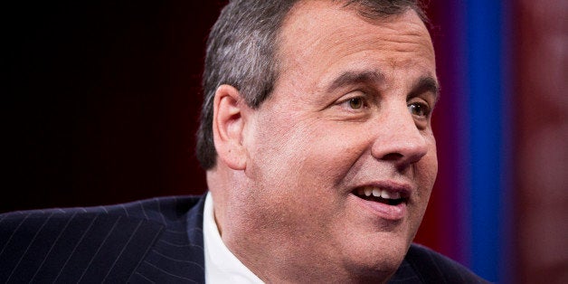 UNITED STATES - FEBRUARY 26: Gov. Chris Christie, R-N.J., speaks at CPAC in National Harbor, Md., on Feb. 26, 2015. (Photo By Bill Clark/CQ Roll Call)