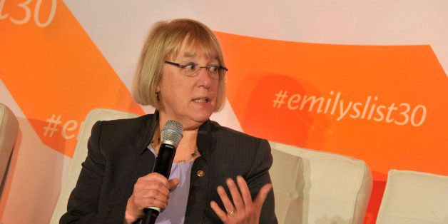 WASHINGTON, DC - MARCH 03: Senator Patty Murray speaks at a panel during EMILY's List 30th Anniversary Gala at Washington Hilton on March 3, 2015 in Washington, DC. (Photo by Kris Connor/Getty Images for EMILY's List)